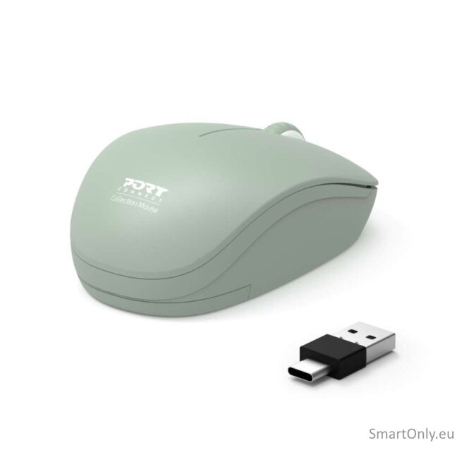 PORT CONNECT Mouse | Collection II | Wireless | 2.4 GHz | Vert Olive 1