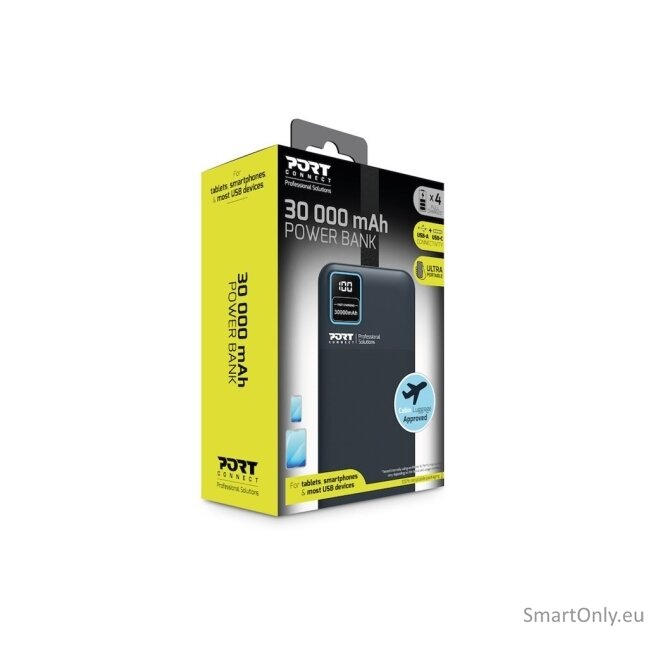 PORT CONNECT Powerbank 30 000 mAh | PORT CONNECT 9