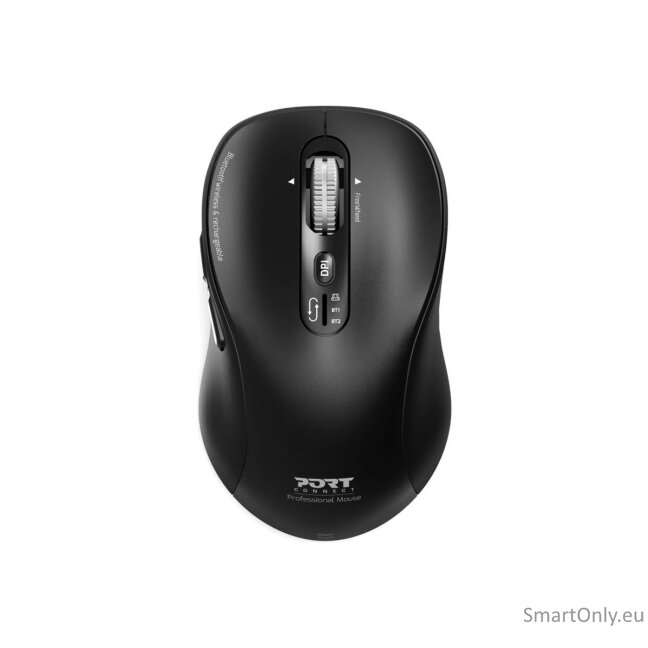 PORT DESIGNS Expert Mouse, | Wireless | Bluetooth | Black PORT DESIGNS Expert Mouse, | Wireless | Bluetooth | Black