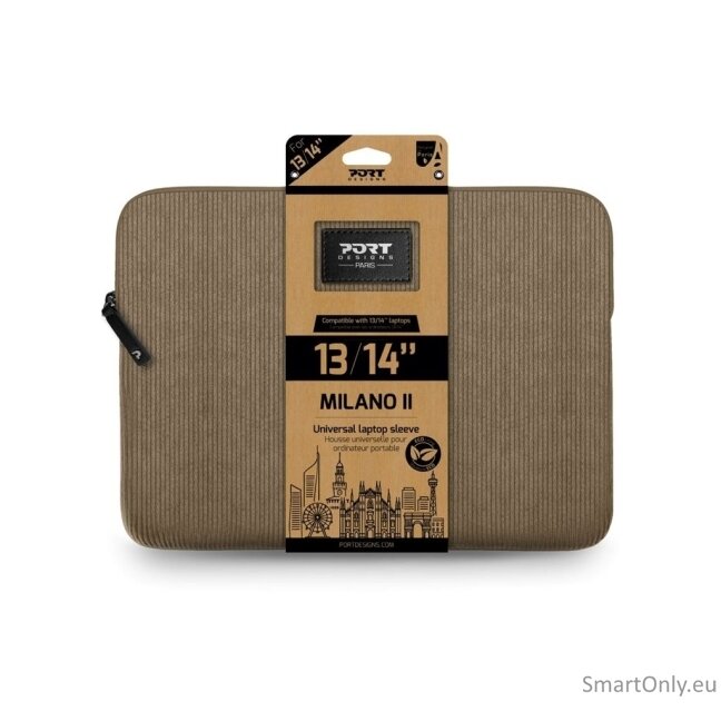 PORT DESIGNS MILANO II ECO | Fits up to size 13/14 " | Sleeve | Brown 7 PORT DESIGNS MILANO II ECO | Fits up to size 13/14 " | Sleeve | Brown 7