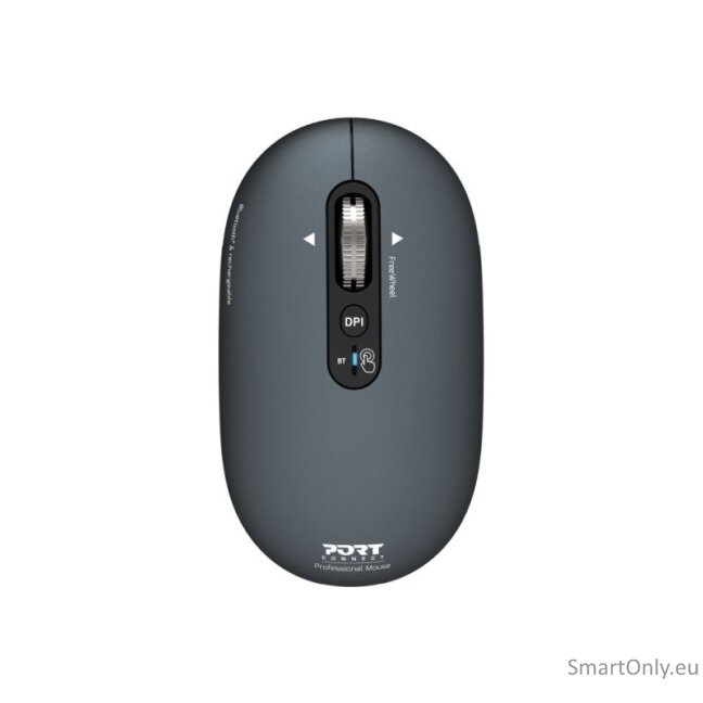 PORT DESIGNS Mouse | PURE MAC | Wireless | Bluetooth | Gray PORT DESIGNS Mouse | PURE MAC | Wireless | Bluetooth | Gray