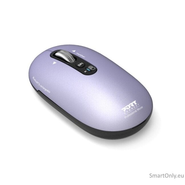 PORT DESIGNS Mouse | PURE MAC | Wireless | Bluetooth | Lavender 2 PORT DESIGNS Mouse | PURE MAC | Wireless | Bluetooth | Lavender 2