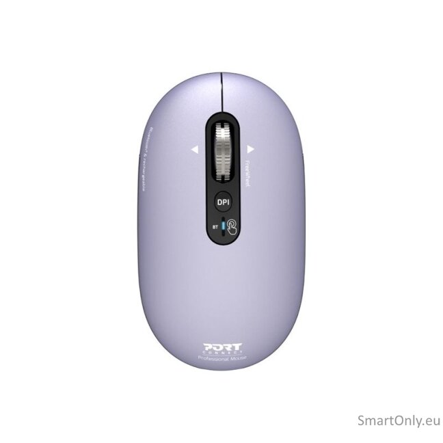 PORT DESIGNS Mouse | PURE MAC | Wireless | Bluetooth | Lavender 4 PORT DESIGNS Mouse | PURE MAC | Wireless | Bluetooth | Lavender 4