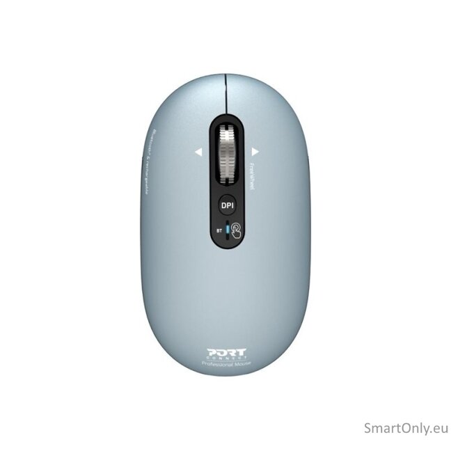 PORT DESIGNS Mouse | PURE MAC | Wireless | Bluetooth | Pastel Blue 1
