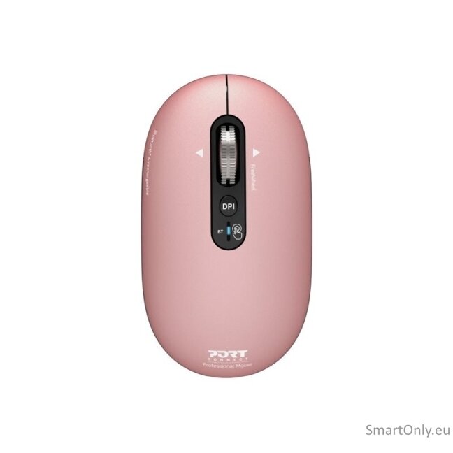 PORT DESIGNS Mouse | PURE MAC | Wireless | Bluetooth | Pink 4 PORT DESIGNS Mouse | PURE MAC | Wireless | Bluetooth | Pink 4