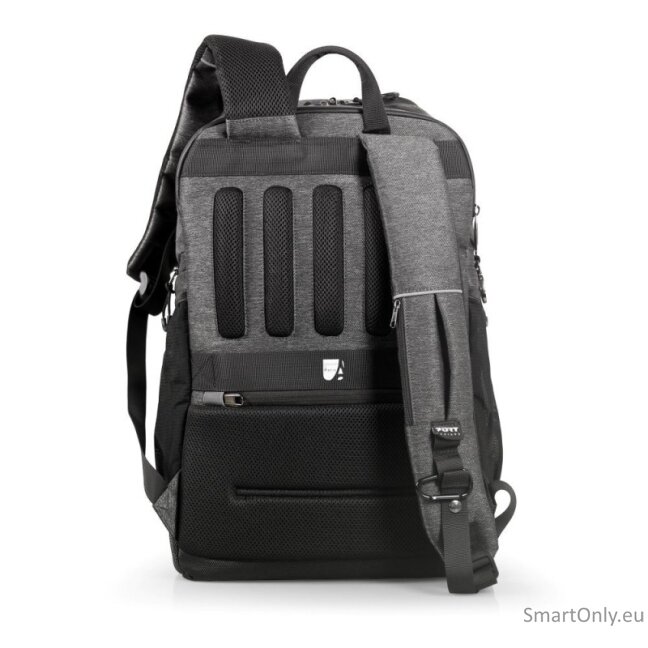 PORT DESIGNS Pro Montreal | Fits up to size 15.6/16 " | Backpack | Shoulder strap | Grey 6 PORT DESIGNS Pro Montreal | Fits up to size 15.6/16 " | Backpack | Shoulder strap | Grey 6