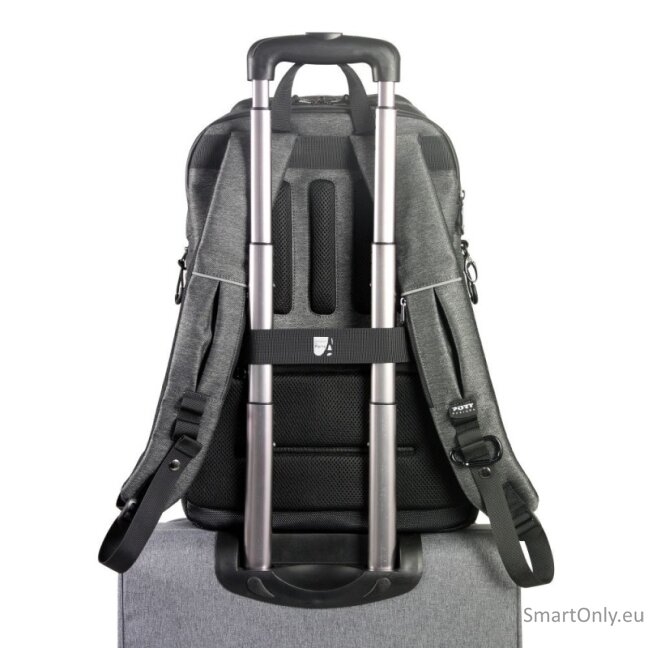 PORT DESIGNS Pro Montreal | Fits up to size 15.6/16 " | Backpack | Shoulder strap | Grey 7
