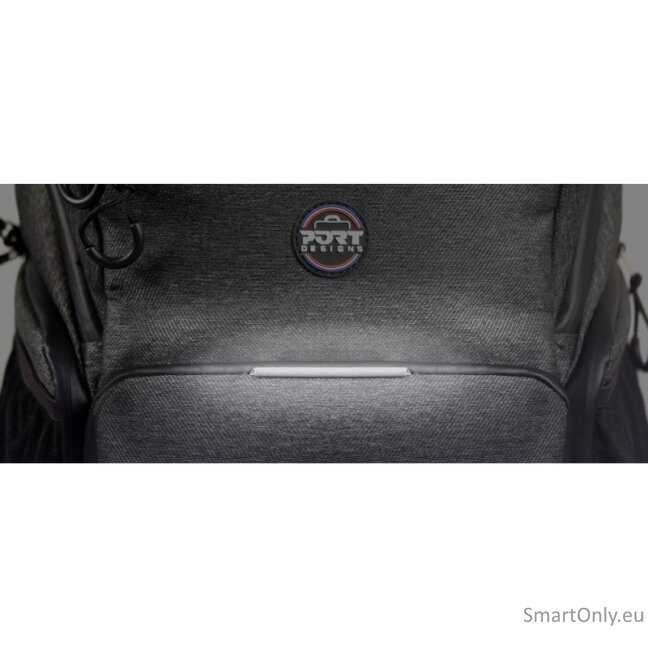 PORT DESIGNS Pro Montreal | Fits up to size 15.6/16 " | Backpack | Shoulder strap | Grey 9