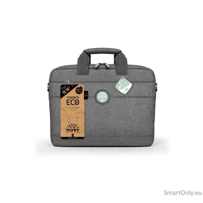 PORT DESIGNS Yosemite Eco TL Laptop Case 13/14 Grey, Shoulder strap, Laptop Case PORT DESIGNS Yosemite Eco TL Laptop Case 13/14 Grey, Shoulder strap, Laptop Case