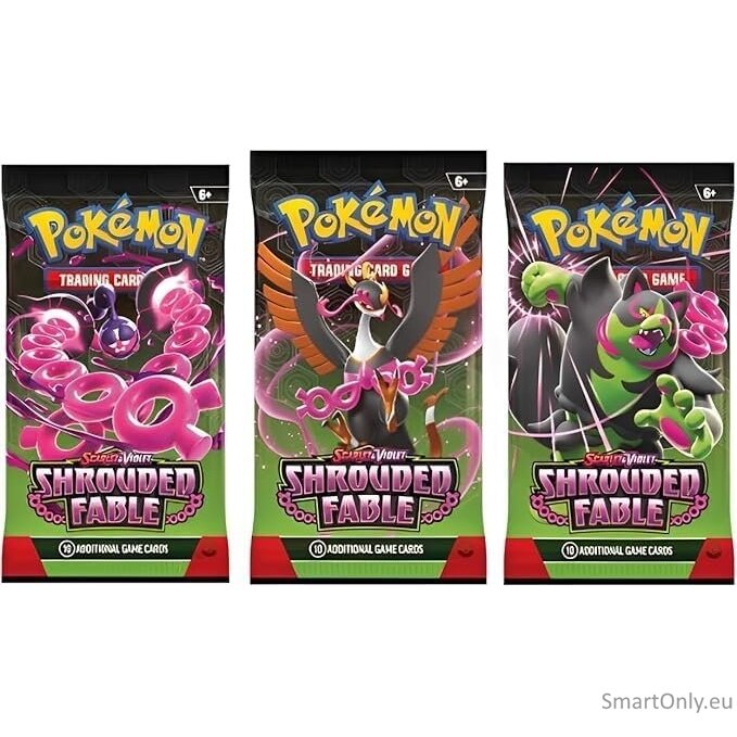 Pokémon Scarlet & Violet: Shrouded Fable Elite Trainer dėžutė (ETB) (9 pakuotės, anglų k.) 4 Pokémon Scarlet & Violet: Shrouded Fable Elite Trainer dėžutė (ETB) (9 pakuotės, anglų k.) 4