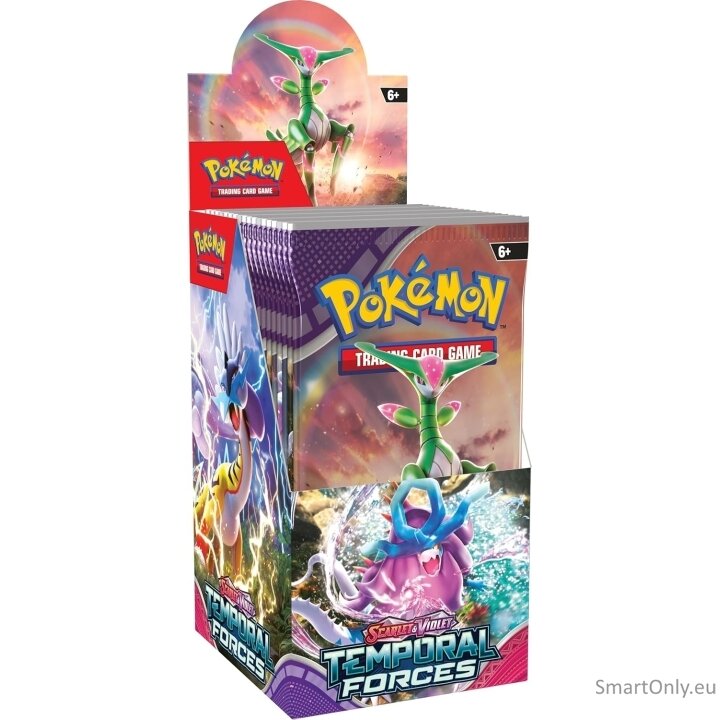 Pokemon Scarlet & Violet: Temporal Forces Half Booster Box papildymas (anglų k.) Pokemon Scarlet & Violet: Temporal Forces Half Booster Box papildymas (anglų k.)