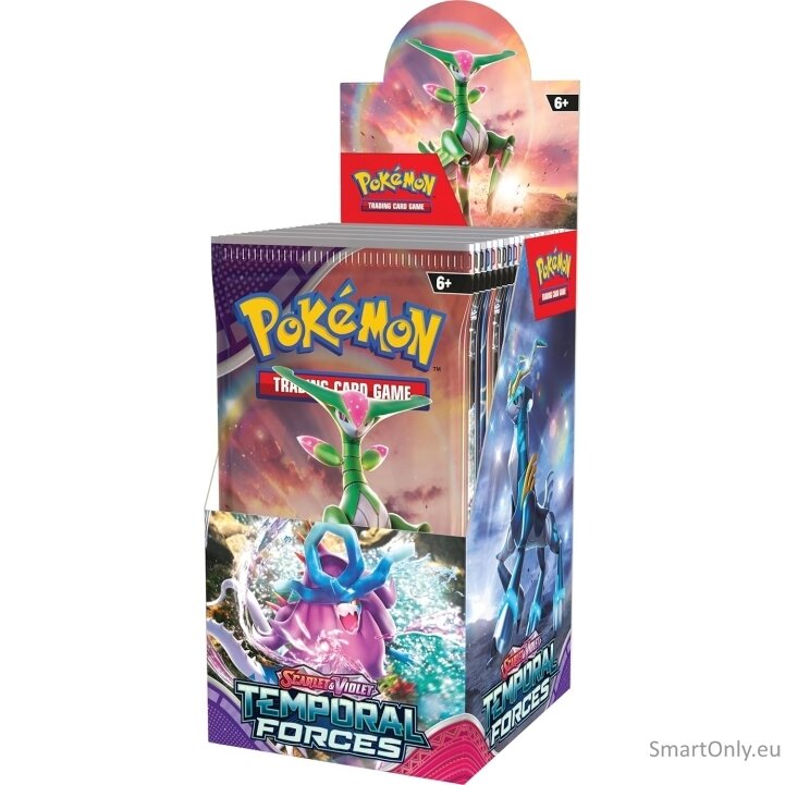 Pokemon Scarlet & Violet: Temporal Forces Half Booster Box papildymas (anglų k.) 2
