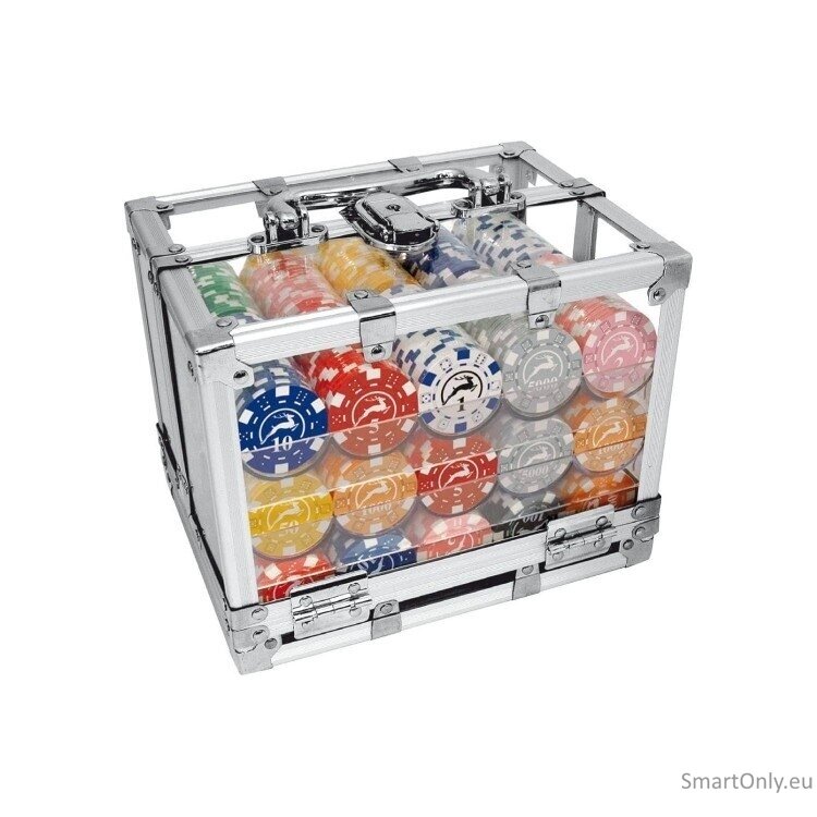 Poker Chips Set in the box 14g. 600pcs Modiano