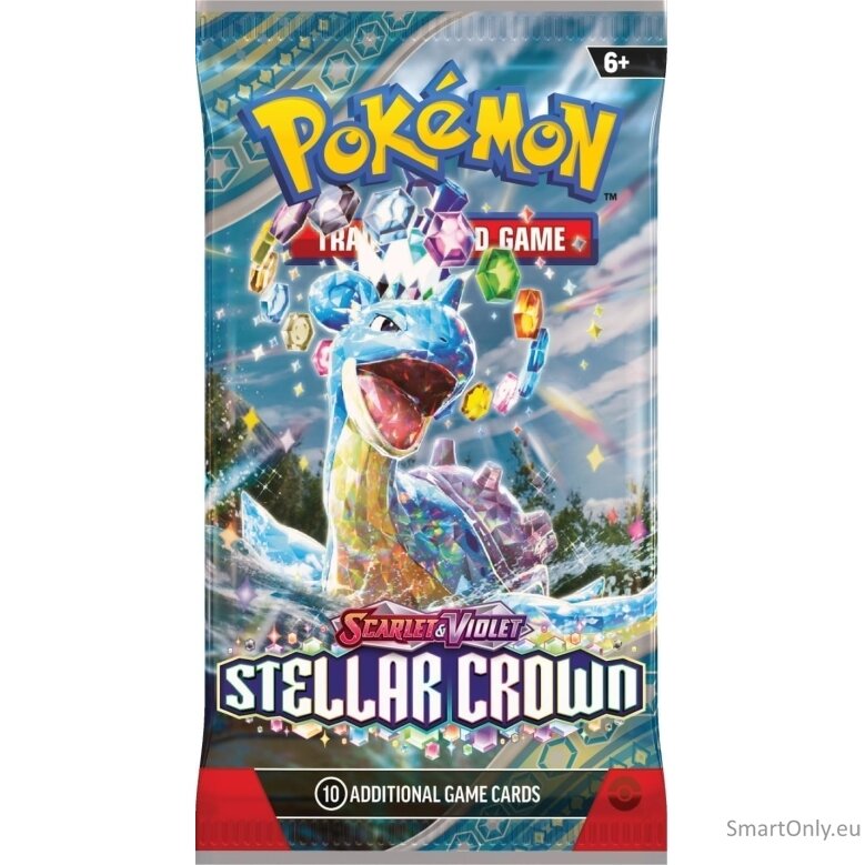Pokémon Scarlet & Violet: Stellar Crown Booster papildymas (10 kortų) (anglų k.) 2