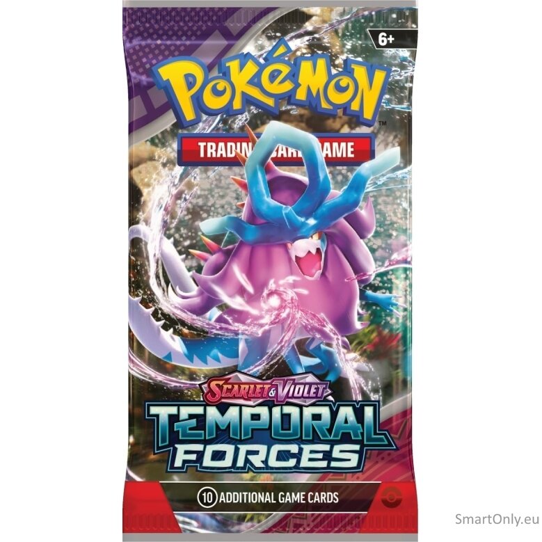 Pokemon Scarlet & Violet: Temporal Forces Half Booster Box papildymas (anglų k.) 3 Pokemon Scarlet & Violet: Temporal Forces Half Booster Box papildymas (anglų k.) 3