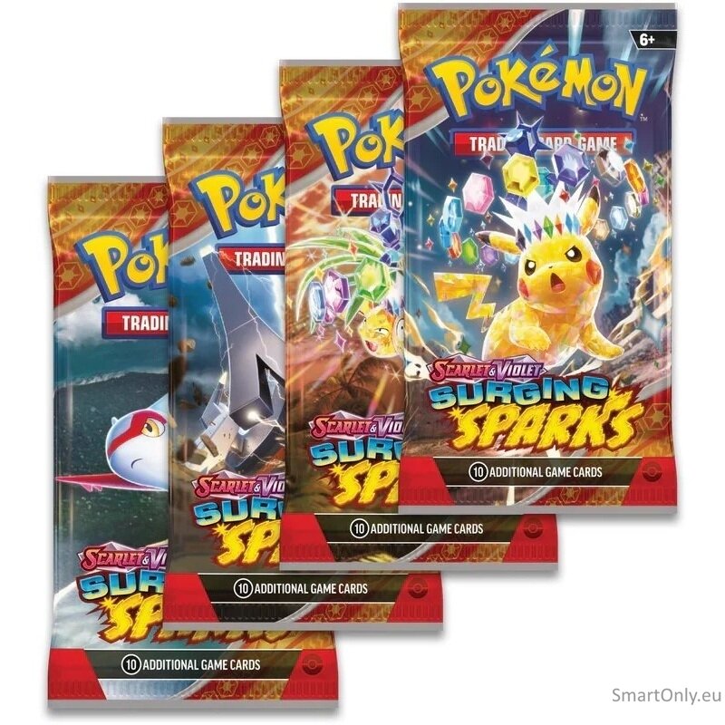 Pokémon Scarlet & Violet: Surging Sparks Build & Battle rinkinys 2 Pokémon Scarlet & Violet: Surging Sparks Build & Battle rinkinys 2
