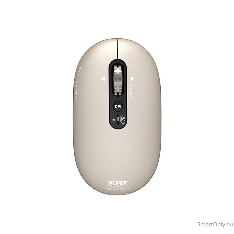 PORT DESIGNS Mouse | PURE MAC | Wireless | Bluetooth | Beige Perle 5