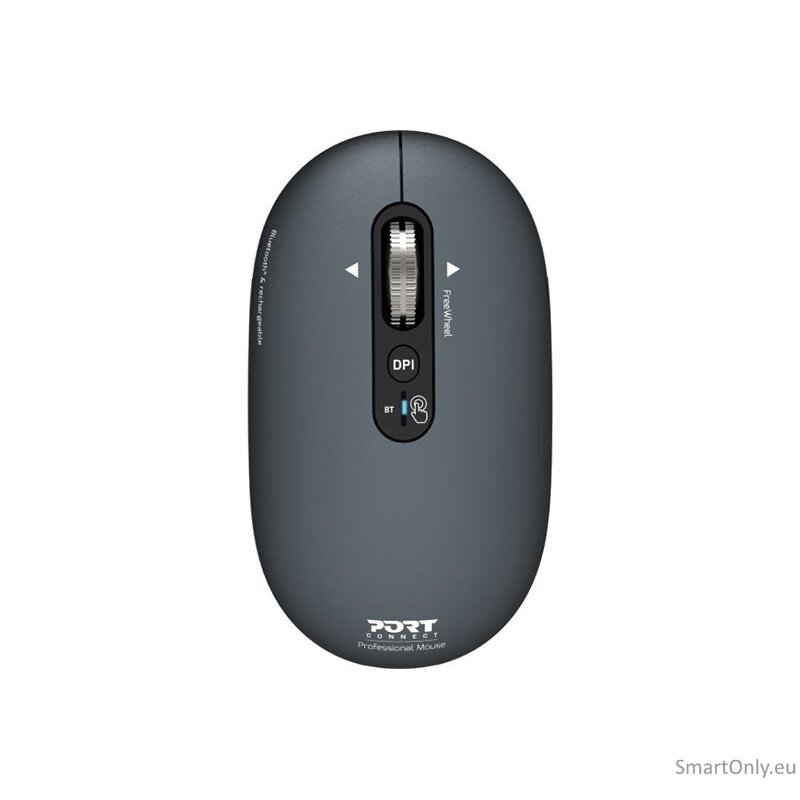 PORT DESIGNS Mouse | PURE MAC | Wireless | Bluetooth | Gray 5
