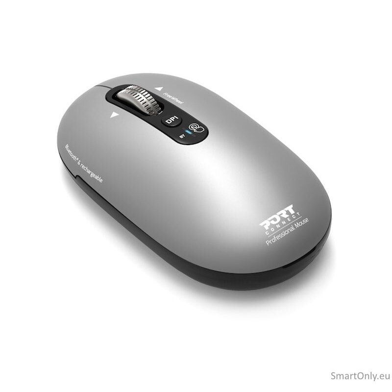 PORT DESIGNS Mouse | PURE MAC | Wireless | Bluetooth | Gris clair 2 PORT DESIGNS Mouse | PURE MAC | Wireless | Bluetooth | Gris clair 2