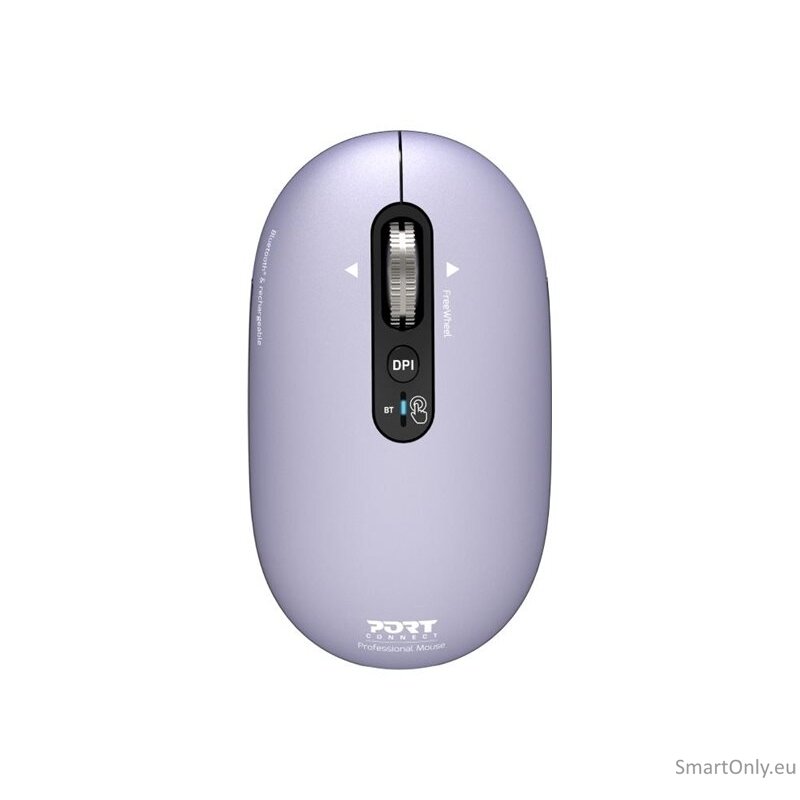 PORT DESIGNS Mouse | PURE MAC | Wireless | Bluetooth | Lavender 4 PORT DESIGNS Mouse | PURE MAC | Wireless | Bluetooth | Lavender 4