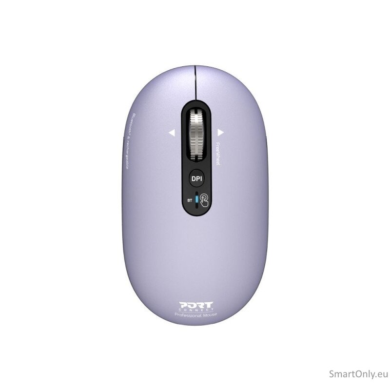 PORT DESIGNS Mouse | PURE MAC | Wireless | Bluetooth | Lavender