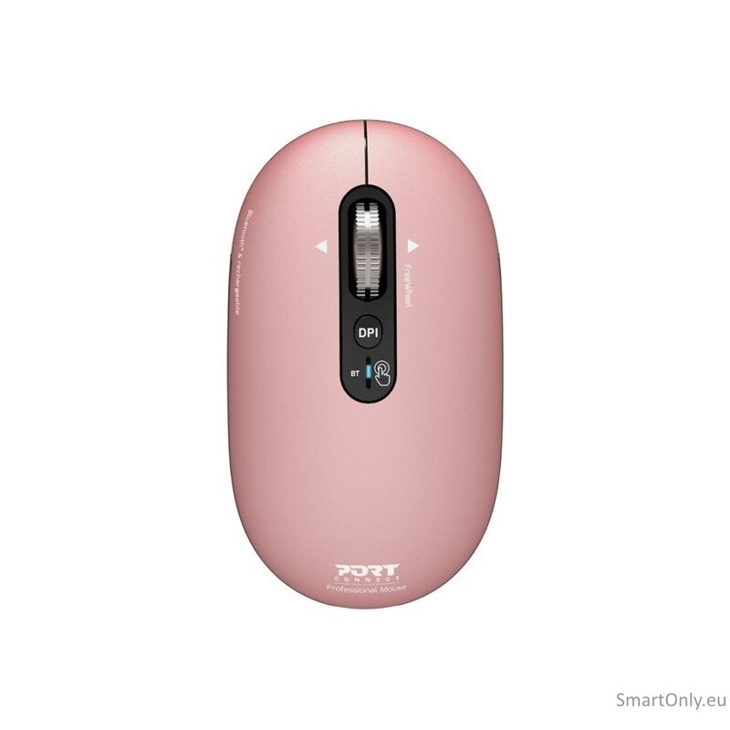 PORT DESIGNS Mouse | PURE MAC | Wireless | Bluetooth | Pink 4 PORT DESIGNS Mouse | PURE MAC | Wireless | Bluetooth | Pink 4
