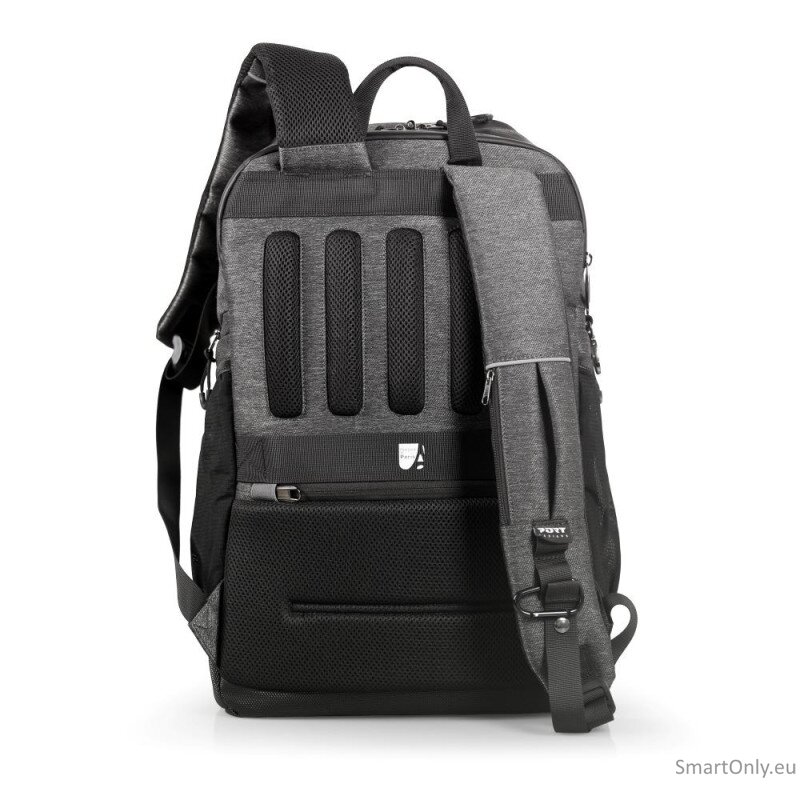 PORT DESIGNS Pro Montreal | Fits up to size 15.6/16 " | Backpack | Shoulder strap | Grey 6