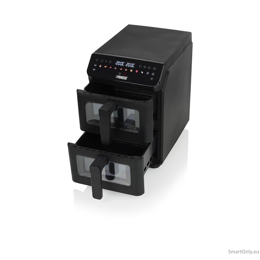 Princess Double Stack Airfryer | 182490 | Power 3000 W | Capacity 11.2 L | Black 4 Princess Double Stack Airfryer | 182490 | Power 3000 W | Capacity 11.2 L | Black 4