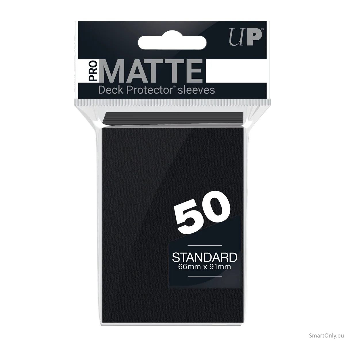 Pro-Matte Standard apsauginės kortų įmautės juodos 50 vnt. Ultra Pro Pro-Matte Standard apsauginės kortų įmautės juodos 50 vnt. Ultra Pro