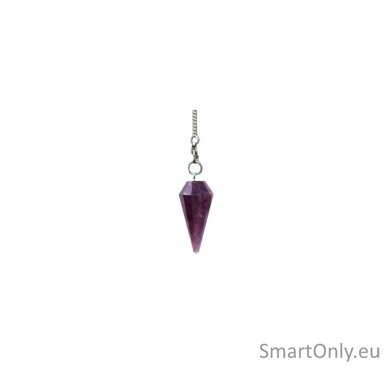 Premium Amethyst Chakra Pendulum Švytuoklė Lo Scarabeo