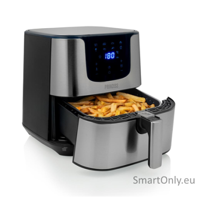 Princess | Digital Aerofryer Deluxe XXL | 182060 | Power 1700 W | Capacity 5.5 L | Black/Stainless Steel Princess | Digital Aerofryer Deluxe XXL | 182060 | Power 1700 W | Capacity 5.5 L | Black/Stainless Steel
