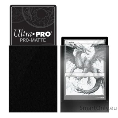 Pro-Matte Standard apsauginės kortų įmautės juodos 50 vnt. Ultra Pro