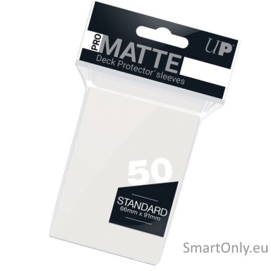 Pro-Matte Standard apsauginės kortų įmautės skaidrios 50 vnt. Ultra Pro