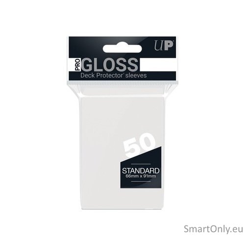 Pro-Gloss Standard apsauginės kortų įmautės, skaidrios 50 vnt. Ultra Pro 1 Pro-Gloss Standard apsauginės kortų įmautės, skaidrios 50 vnt. Ultra Pro 1