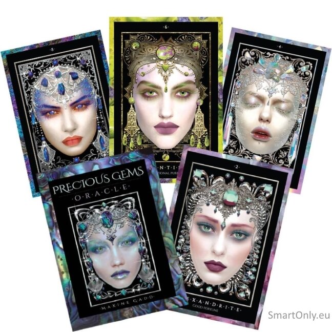 Precious Gems Oracle kortos Blue Angel Precious Gems Oracle kortos Blue Angel
