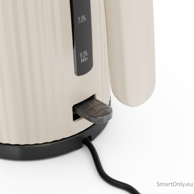 Princess Kettle | 236048 Wave | Electric | 2200 W | 1.7 L | Plastic | 360° rotational base | Brown 2