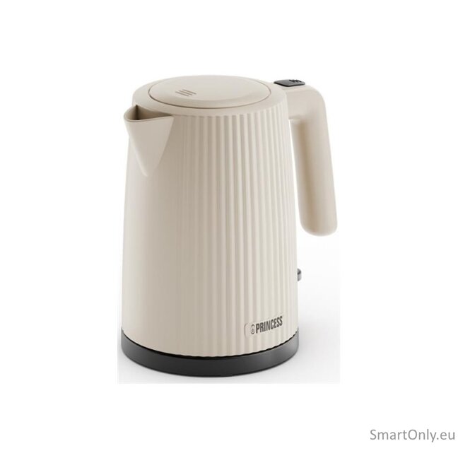 Princess Kettle | 236048 Wave | Electric | 2200 W | 1.7 L | Plastic | 360° rotational base | Brown 4
