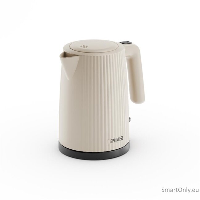 Princess Kettle | 236048 Wave | Electric | 2200 W | 1.7 L | Plastic | 360° rotational base | Brown