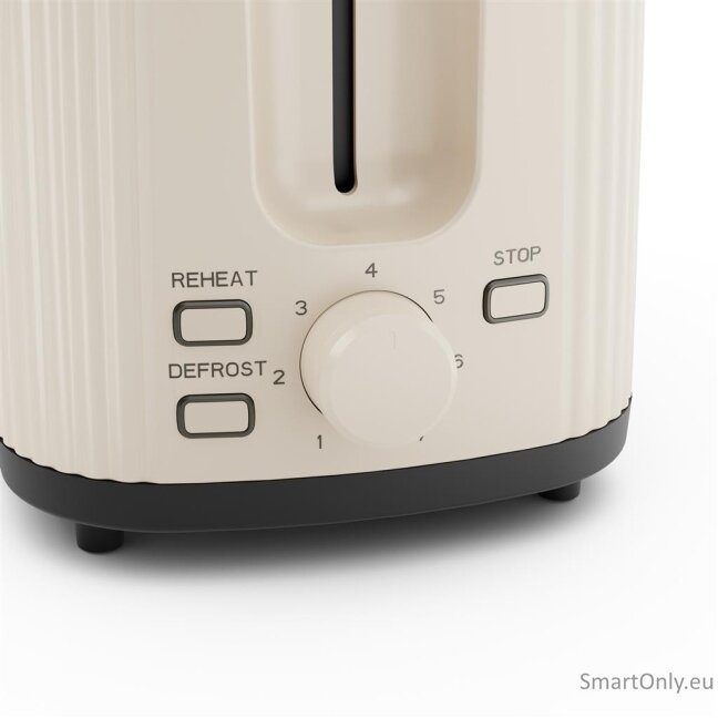 Princess Wave Toaster | 142337 | Power 930 W | Number of slots 2 | Housing material Plastic | Beige 2 Princess Wave Toaster | 142337 | Power 930 W | Number of slots 2 | Housing material Plastic | Beige 2