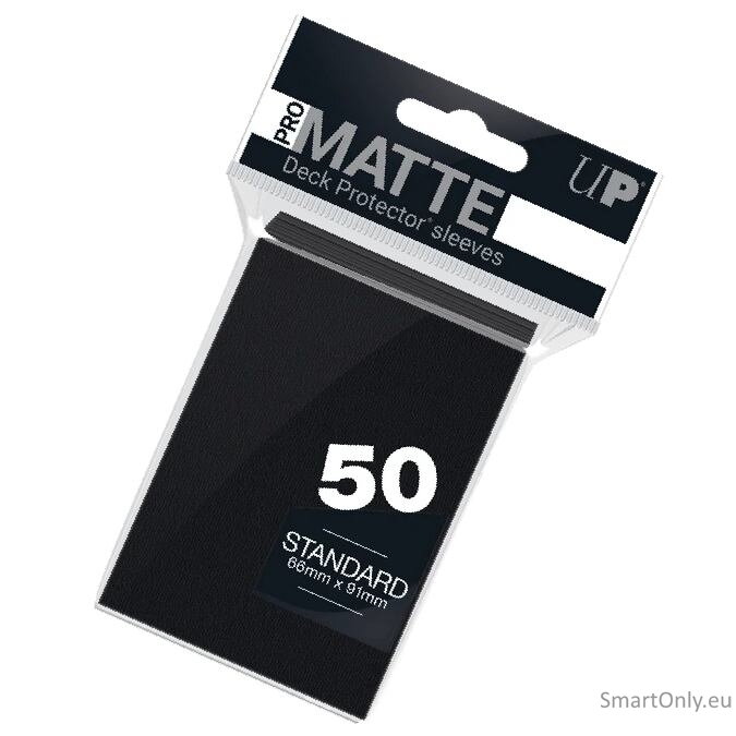 Pro-Matte Standard apsauginės kortų įmautės juodos 50 vnt. Ultra Pro 2 Pro-Matte Standard apsauginės kortų įmautės juodos 50 vnt. Ultra Pro 2