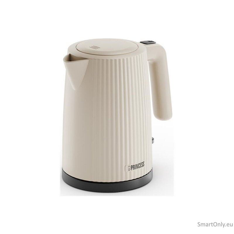 Princess Kettle | 236048 Wave | Electric | 2200 W | 1.7 L | Plastic | 360° rotational base | Brown 4 Princess Kettle | 236048 Wave | Electric | 2200 W | 1.7 L | Plastic | 360° rotational base | Brown 4