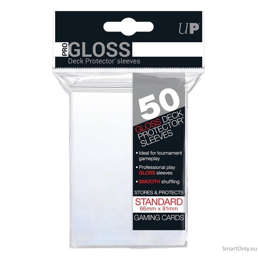 Pro-Gloss Standard apsauginės kortų įmautės, skaidrios 50 vnt. Ultra Pro 3