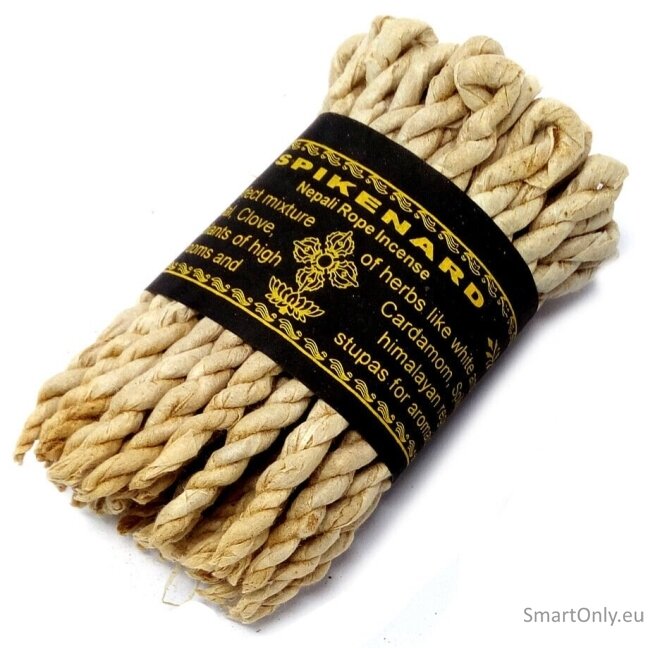 Pure Herbs Spikenard Rope smilkalai Nepali Rope Pure Herbs Spikenard Rope smilkalai Nepali Rope