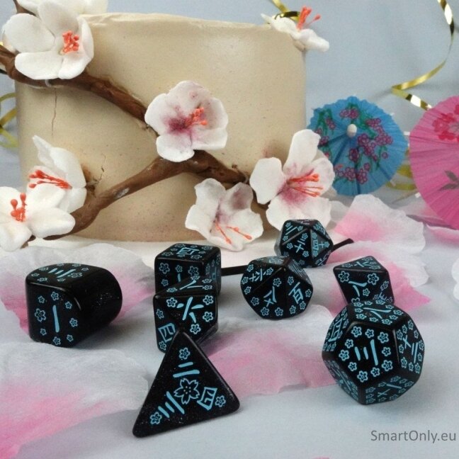 Q WORKSHOP 20 years: Japanese kauliukų rinkinys 1 Q WORKSHOP 20 years: Japanese kauliukų rinkinys 1