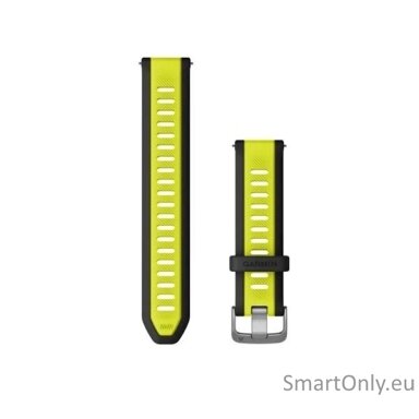 Quick Release Band Black/Amp Yellow - 20 mm