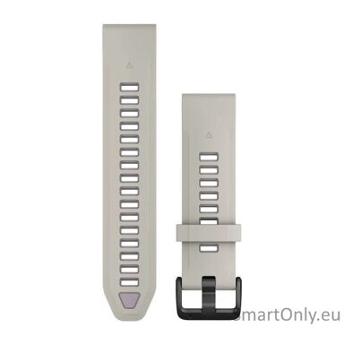 QuickFit® 20 Watch Bands, Fog Gray/Lavender Silicone