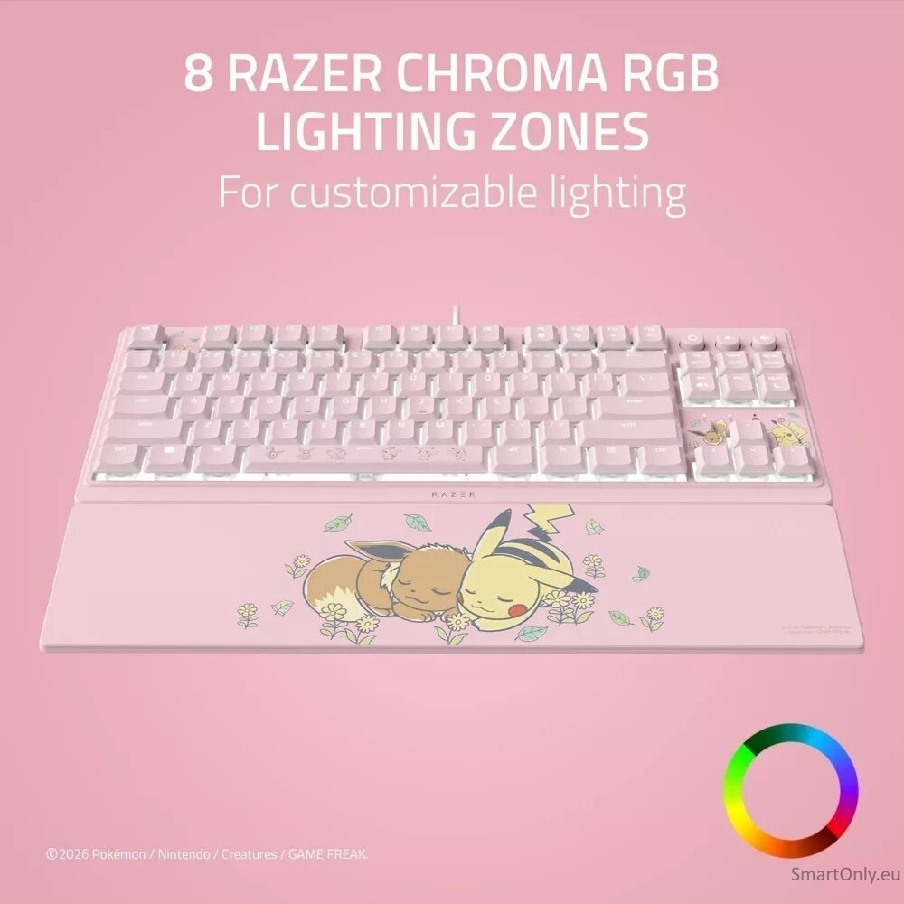 Smart Switch Wired Razer Ornata V3 Tenkeyless | Gaming keyboard | Wired | US | Razer Mecha ...