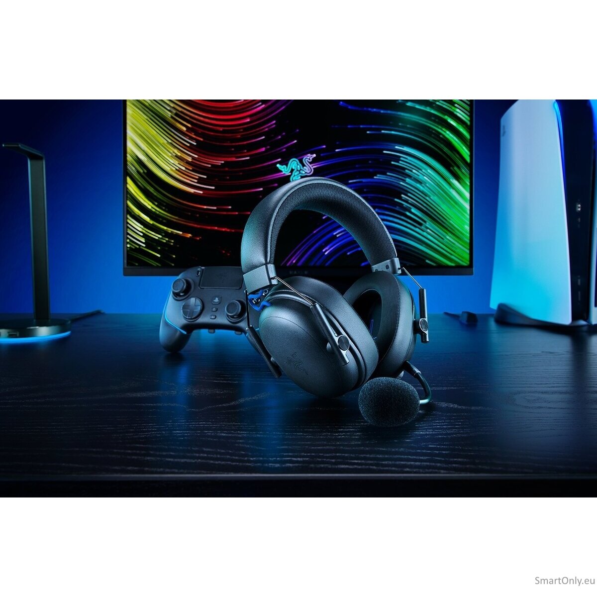 Razer | BlackShark V3 for PlayStation | Bluetooth | Over-Ear | Microphone | Wireless | Black 5