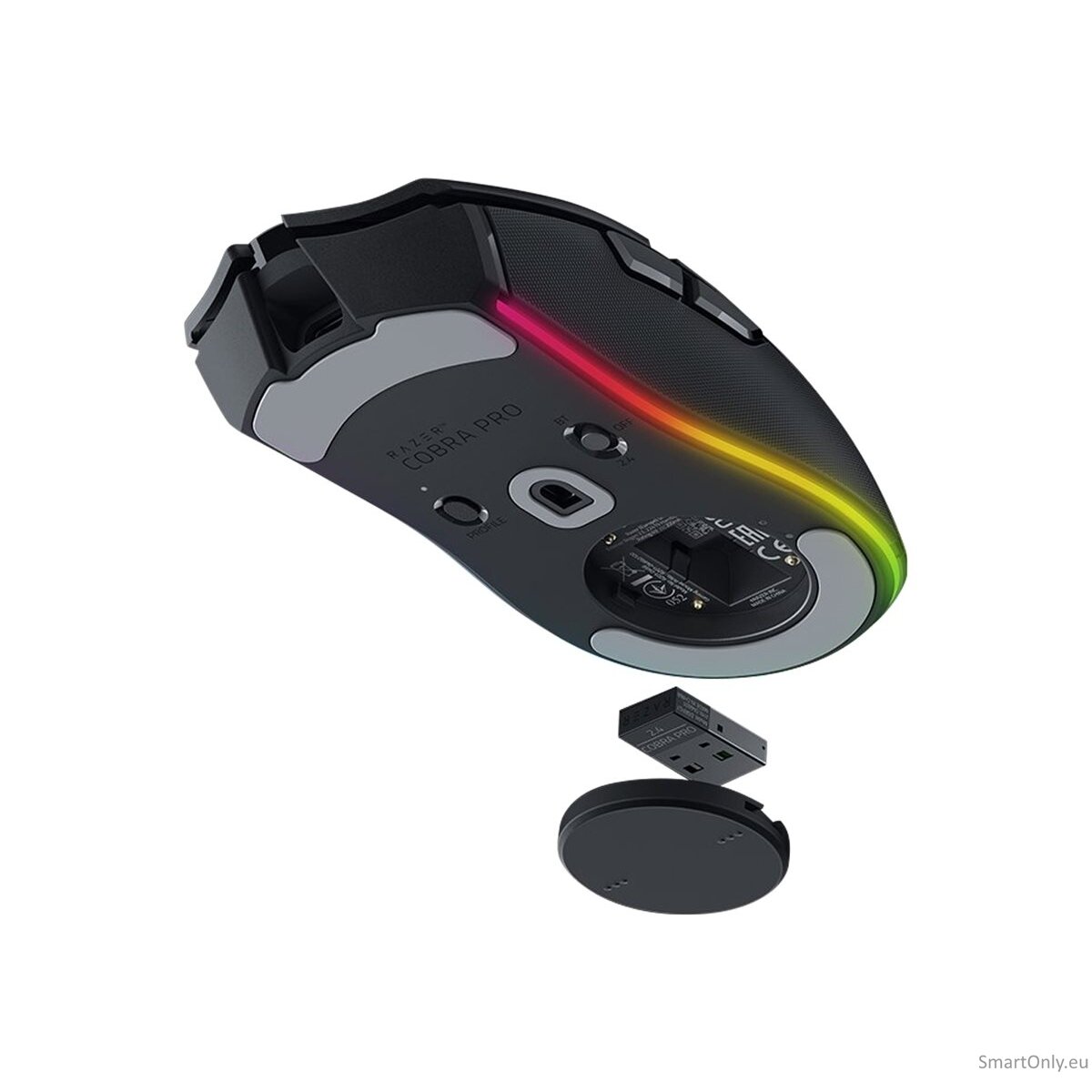 Razer | Cobra Pro | Wireless | Wireless (2.4GHz and Bluetooth) | Black | Yes 13 Razer | Cobra Pro | Wireless | Wireless (2.4GHz and Bluetooth) | Black | Yes 13