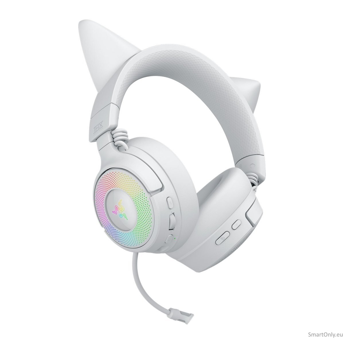 Razer Headset | Kraken Kitty V3 Pro | Bluetooth | Over-ear | Microphone | Wireless | White 2 Razer Headset | Kraken Kitty V3 Pro | Bluetooth | Over-ear | Microphone | Wireless | White 2